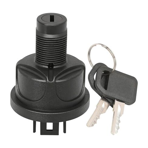 Ignition Rotary Switch with 2 Keys Fit for J-OHN D-eere Turf System Walk-Behind Quik-Trak ZTrak Greensmower Utility Vehicle Lawn Mower Parts Replaces#AUC15805 TCA26088 TCA24615 UC10104 AUC13979 in Kuwait