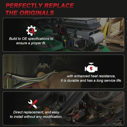 Ignition Rotary Switch with 2 Keys Fit for J-OHN D-eere Turf System Walk-Behind Quik-Trak ZTrak Greensmower Utility Vehicle Lawn Mower Parts Replaces#AUC15805 TCA26088 TCA24615 UC10104 AUC13979 in Kuwait