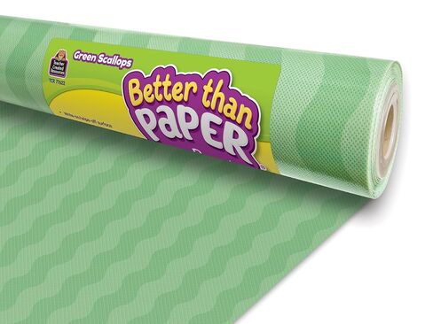 Teacher Created Resources Green Scallops Better Than Paper Bulletin Board Roll (TCR77622) in Kuwait