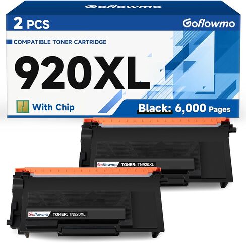 TN920XL Toner Replacement for Brother TN920XL TN920 TN 920XL Toner Cartridges Works for Brother MFC-L5915DW MFC-L5710DW HL-L6210DW HL-L5210DW L5210DN L5210DWT L6210DW L6210DWT L6310DW Printers 2-Pack in Saudi Arabia