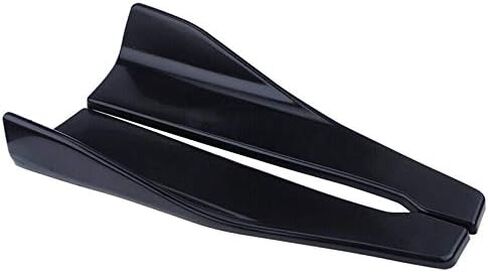 18.9Inch Skirt Spoiler Rear Lip Universal Car Side Skirt Rocker Splitters Winglet Wings Canard Diffuser Spoiler Rear Bumper Lip Lower Corner Valance Covers Splitter Spoilers in Saudi Arabia