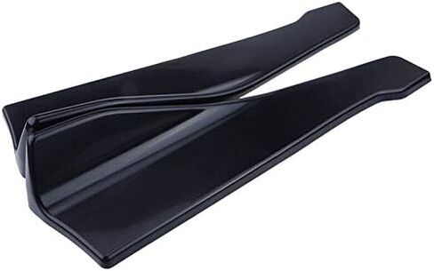 18.9Inch Skirt Spoiler Rear Lip Universal Car Side Skirt Rocker Splitters Winglet Wings Canard Diffuser Spoiler Rear Bumper Lip Lower Corner Valance Covers Splitter Spoilers in Saudi Arabia