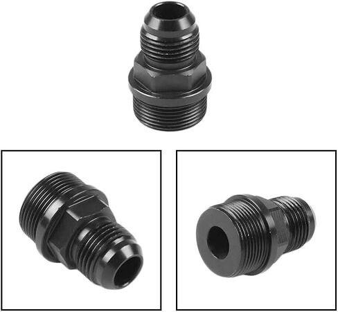 [Car Parts] M28 to 10AN Block Plug Breather Fitting Kit Fit for B16 B18C Catch Can Honda Acura B Series PCV Block Plug and Breather Fitting [Easy to Replace] in Saudi Arabia