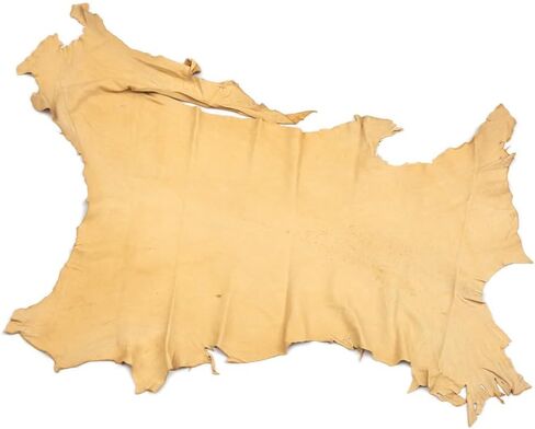 A Grade Deerskin Large Leather Hides - 2-3 oz (10-12 SqFt, Smoke) in Saudi Arabia