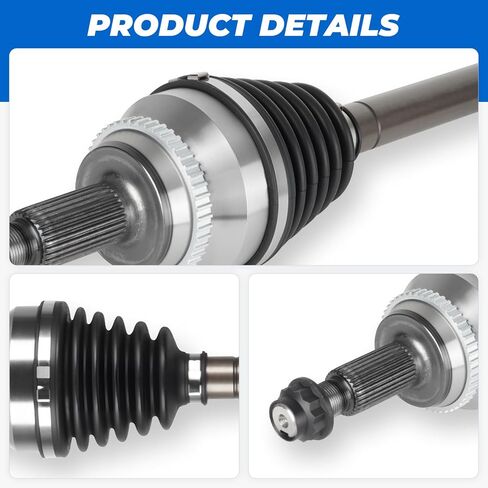 TadaMark Front Left CV Axle Shaft Assembly Fits For Toyota Camry 2007-2017(Not for Camry LE 12-17), for Avalon 2008-2018, fit for Lexus ES350 2007-2022, 2.5L 3.5L V6 L4, Driver Side, for 66-5279 in Kuwait