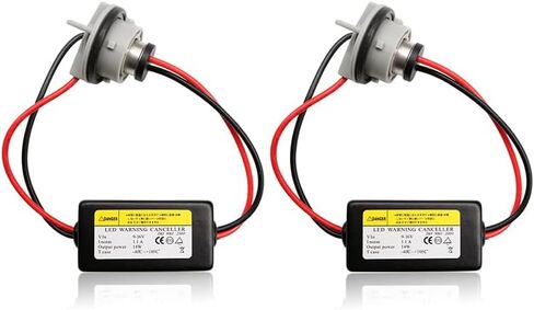 Juren 2pcs 7443 Canbus Decoder Turn Signal Light Lamp Anti Flicker Harness Load Resistor Car Led Flickerng Warning Error Canceller Decoder (7443 W21/5W) in Saudi Arabia