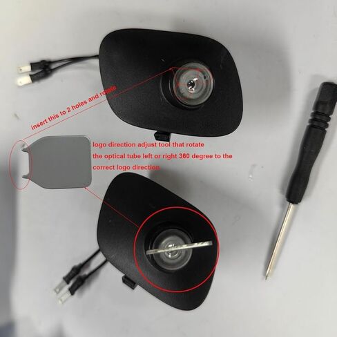 2Pcs Side Rearview mirror Car Door Projection Lamp Puddle lights Floor 3D shadow Led accessories fit for ford F150 Raptor 2015 2016 2017 2018 2019 2020 2021 2022 2023 2024 2025 F250 F350 in Saudi Arabia