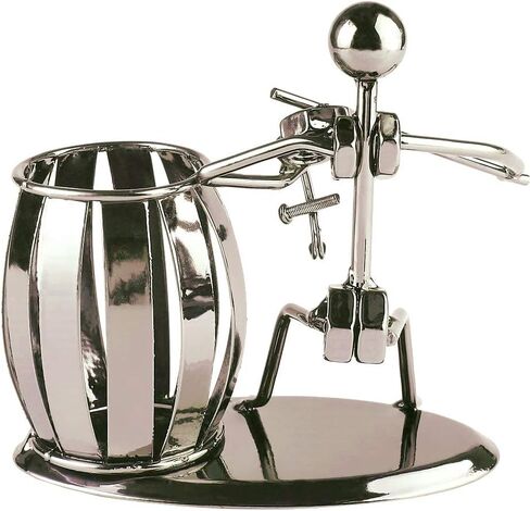 Metal Art Crafts Pencil & Pen Holder Display - Decorative Violin Theme Desktop Supply Organizer in Saudi Arabia