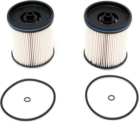 فلاتر الوقود FKG TP1015، 22937279، 23456595، 23304096 مناسبة لـ 2017-2021 GMC Sierra 2500HD 3500HD (6.6L Duramax ديزل)، 2017-2021 Chevy Silverado 3500 HD (6.6L Duramax Diesel) in Kuwait