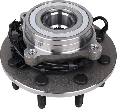 Autoround 515063 4WD محمل العجلات الأمامية ومجموعة المحور متوافقة مع دودج رام 2500 3500 2000-2002، 8 عروة مع ABS in Kuwait