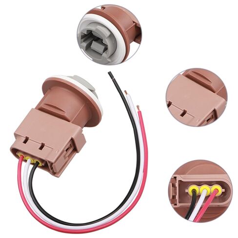 T25 3157 P27/7W Bulb Holder Fit for Polaris RZR 570 2012-2020 Tail Light Brake Light Socket Connector in Saudi Arabia