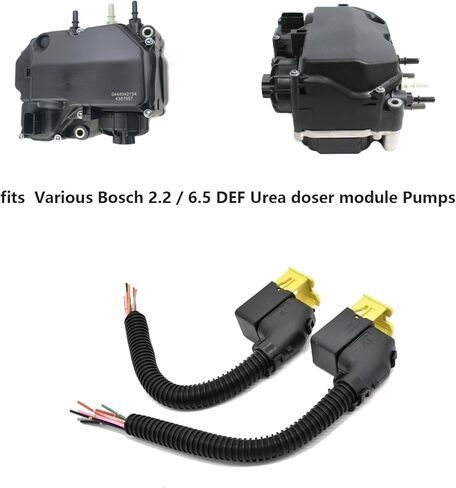 4919354 4919353 12pins Pigtail Plug Socket Wiring Cable Harness Connecter fits Various B0sch 2.2 6.5 DEF Urea Pump cross 1703636 6462213 in Saudi Arabia