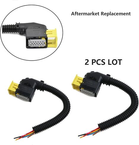 4919354 4919353 12pins Pigtail Plug Socket Wiring Cable Harness Connecter fits Various B0sch 2.2 6.5 DEF Urea Pump cross 1703636 6462213 in Saudi Arabia