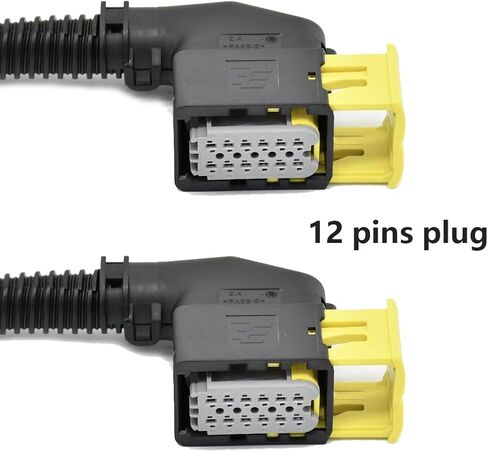 4919354 4919353 12pins Pigtail Plug Socket Wiring Cable Harness Connecter fits Various B0sch 2.2 6.5 DEF Urea Pump cross 1703636 6462213 in Saudi Arabia