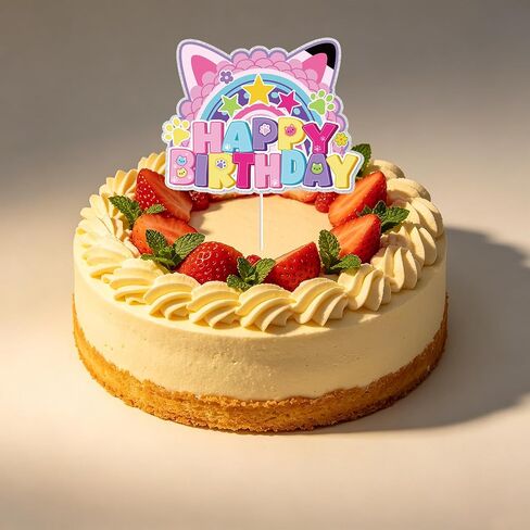 Dollhouse Birthday Party Cake Topper Kids Birthday Cartoon Cat Party Decorations for Doll House Party Decorations in Kuwait