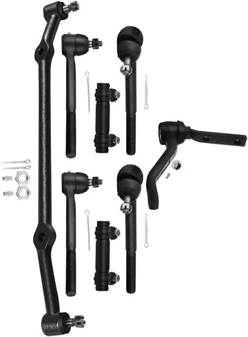 New 8PC Front Inner Outer Tie Rod End Idler Arm Center Link for Chevy Impala Caprice Commercial Chassis for Buick LeSabre Roadmaster Electra for Cadillac DeVille for Pontiac Bonneville in Saudi Arabia