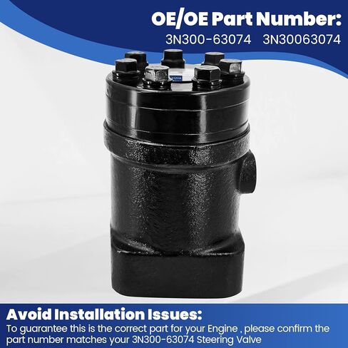 3N300-63074 صمام التوجيه متوافق مع كوبوتا M6 M95S M96S M105S M108S استبدال 3N30063074 in Kuwait