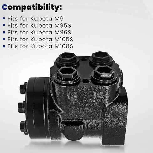 3N300-63074 صمام التوجيه متوافق مع كوبوتا M6 M95S M96S M105S M108S استبدال 3N30063074 in Kuwait