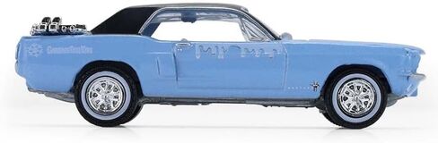 مقتنيات الضوء الأخضر 54120-B | 1:64 سلسلة قمامة سطل الأطفال 8-1967 فورد موستانج كوبيه مع رف تزلج على صندوق السيارة وزلاجات - Skiin' Ian مع ملصق حصري لجامعي GPK in Kuwait