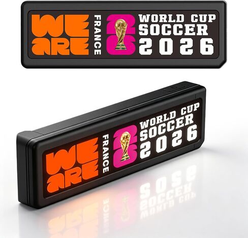 Wanted LED Car Window Sticker, 4 Light Modes for Car Windshield, Window, Desk Decoration in Kuwait