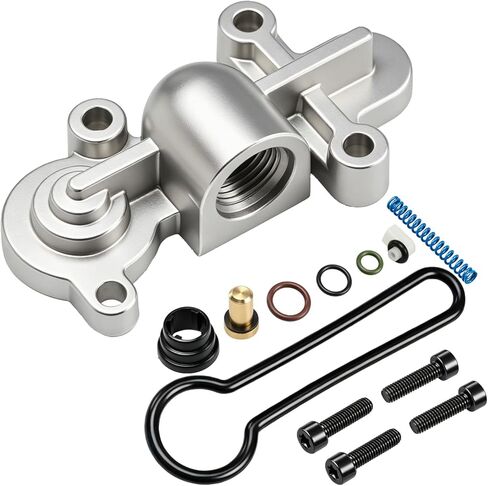 مجموعة منظم ضغط الوقود متوافقة مع Ford 6.0L Powerstroke F250 F350 F450 F550 2003-2007، 6.0 مجموعة الربيع الأزرق استبدال # 3C3Z-9T517-AG in Kuwait