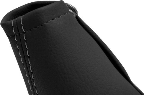 E Brake Boot Cover Leather Compatible with Nissan Skyline R33 1993-1998 Gray Stitch in Saudi Arabia