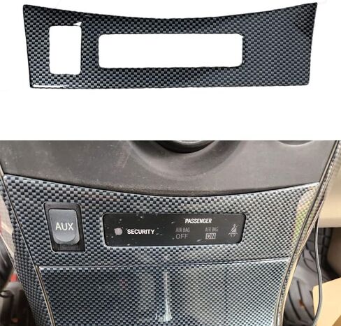 for Toyota Corolla 2007 2008 2009 2010 2011 2012 2013 Center Console Trim Air Vent Trim Door Handle Armrest Window Lift Cover Trim Carbon Fiber ABS (13pieces/Set) in Saudi Arabia