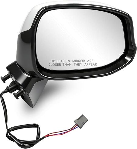 Right passenger Side Mirror compatible with Honda Civic 2012 2013 replace 76202TR0A01 with Power Glass 3 pin Black in Kuwait