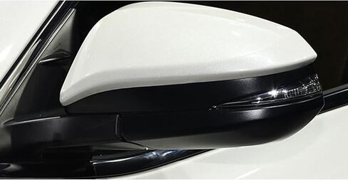 1pair Left Right Side Car Rearview Mirror Cap Cover for Toyota Highlander 2015 2016 2017 2018 2019 2021 Replacement Door Side Mirror Cover Side Mirror Cap Silver in Saudi Arabia
