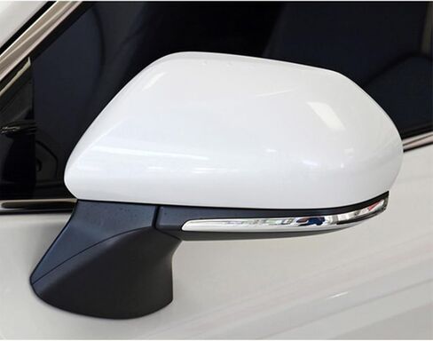 1pair Left Right Side Car Rearview Mirror Cap Cover for Toyota Highlander 2015 2016 2017 2018 2019 2021 Replacement Door Side Mirror Cover Side Mirror Cap Silver in Saudi Arabia