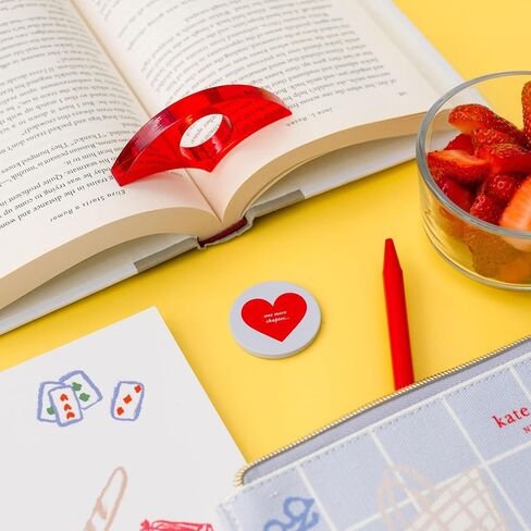 مجموعة أدوات القراءة كيت سبيد نيويورك مع مجلة كتاب، قلم حبر جاف، حامل كتب، عملة قرار مبتكرة، وحقيبة قماشية بسحاب (نزهة الحديقة) in Kuwait