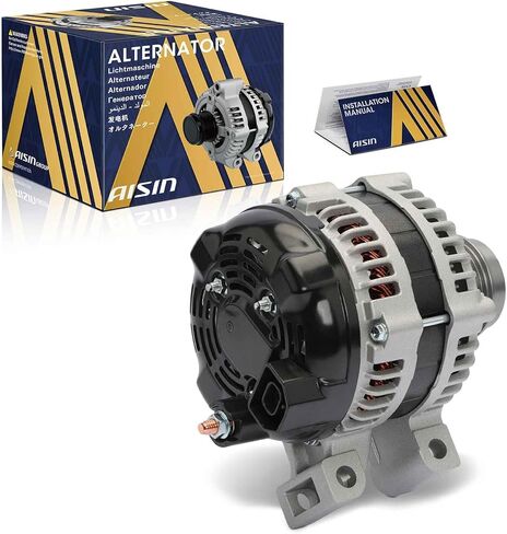 AISIN AFTERMARKET ALTGM-00349 Alternator - Compatible with Chevrolet Equinox, GMC Terrain, Cadillac SRX 2013-2016 - V6 3.6L in Kuwait