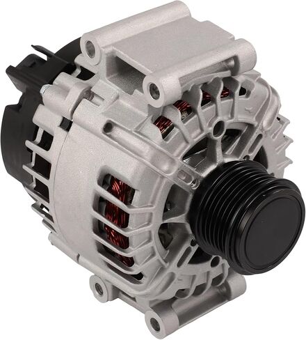 SCITOO Alternator Fits for Audi A3/S3 15-18,for Audi TT/TTS Quattro 2016-2018,for Volkswagen Atlas 2018,for Volkswagen Golf/GTI 2015-2018,for Volkswagen Golf Alltrack 2017-2018 - 12V 140A CW,OEM 20354 in Kuwait