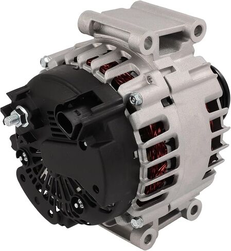 SCITOO Alternator Fits for Audi A3/S3 15-18,for Audi TT/TTS Quattro 2016-2018,for Volkswagen Atlas 2018,for Volkswagen Golf/GTI 2015-2018,for Volkswagen Golf Alltrack 2017-2018 - 12V 140A CW,OEM 20354 in Kuwait