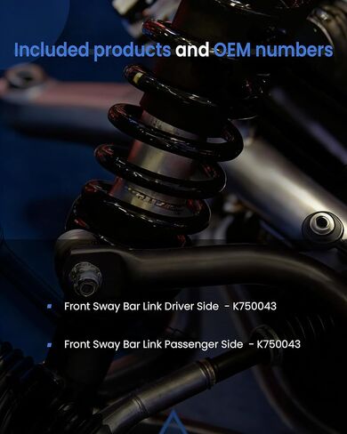 Front Suspension, 2pcs Sway Bar Stabilizer Link for Toyota 2006-2018 RAV4, 2010-2015 Prius, for Lexus 2015–2021 NX300h (K750043) in Kuwait