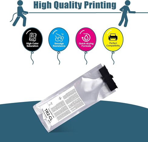 Compatible TR2 Cleaning Liquid Pouch Replacement for Roland TrueVIS TR2 Printers SG-300 SG-540 SG2-300 SG2-540 SG2-640 SG3-300 SG3-540 VG-540 VG-640 VG2-540/640 VG3-540 VG3-640 (TR2-CL 500mL) in Saudi Arabia