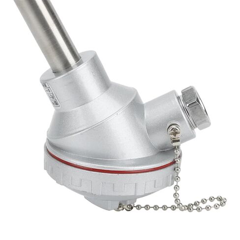 1300 ℃ Temperature Sensor WRN-130 K Type Thermocouple Diameter 8-16mm Wire Length 300-500mm for Industry High Temperature(Dia 8mm Wire 400mm) in Saudi Arabia
