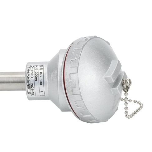 1300 ℃ Temperature Sensor WRN-130 K Type Thermocouple Diameter 8-16mm Wire Length 300-500mm for Industry High Temperature(Dia 8mm Wire 400mm) in Saudi Arabia