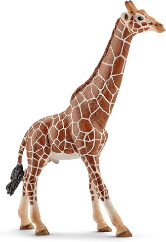 Schleich Wild Life, Animal Figurine, Animal Toys for Boys and Girls 3-8 years old, Male Giraffe, Ages 3+ in Kuwait
