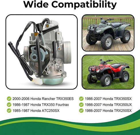 فلتر زيت المكربن ​​TRX350 مع فلتر هواء لـ Rancher 350 TRX350 350ES 350FE 350FMTE 350TM 2000-2006 Carb in Kuwait