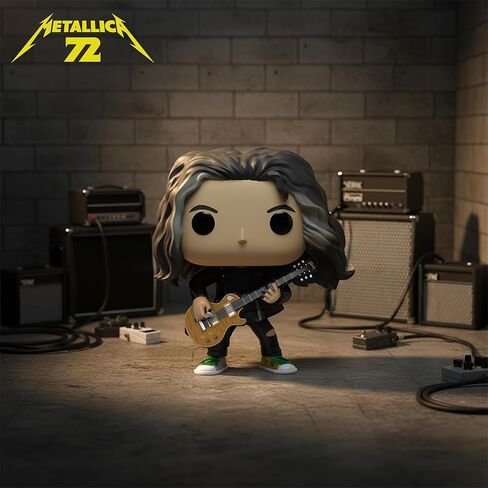 Funko Pop! Rocks: Metallica - Kirk - 72 Seasons - Collectable Vinyl Figure - Gift Idea - Official Merchandise - Toys for Kids & Adults - Music Fans - Model Figure for Collectors and Display in Kuwait