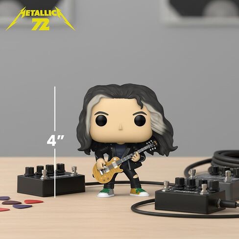Funko Pop! Rocks: Metallica - Kirk - 72 Seasons - Collectable Vinyl Figure - Gift Idea - Official Merchandise - Toys for Kids & Adults - Music Fans - Model Figure for Collectors and Display in Kuwait