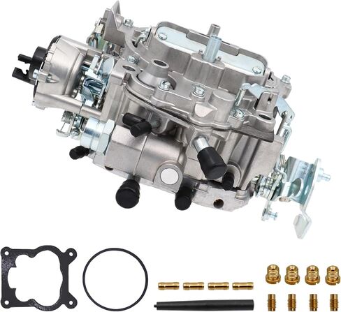 روتشستر Quadrajet المكربن ​​الجديد 4 برميل المكربن ​​4MV 1904R 1906R متوافق مع تشيفي شيفروليه 305 350 ci المحرك V8 GM كاديلاك 1980-1989 فراغ الثانوي 750 CFM مع الاختناق الكهربائي in Kuwait