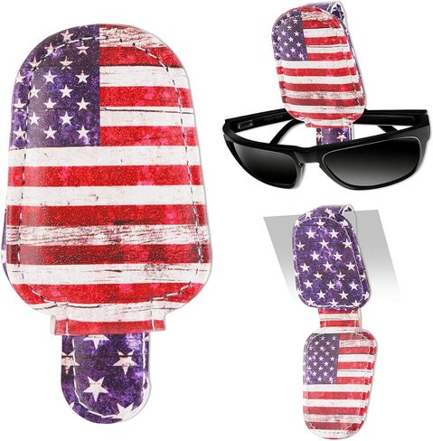 HemerVows Sunglass Holder for Car, Dragon Print Magnetic Leather Visor Sunglasses Holder Clip, Universal Sun Visor Accessory Eyeglass Clip for SUV Pickup Truck in Kuwait