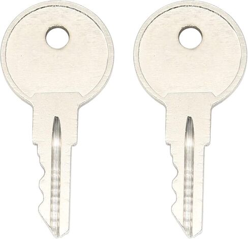2 Pcs CH751 751CH Controller Door Keys Compatible with T-Handles Side Boxes RV Campers Storage Lockers Boats Display Cases in Saudi Arabia