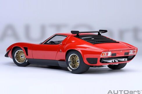 AUTOart 79171 1/18 Lamborghini Miura SVR Jota (Red) Finished Product in Saudi Arabia