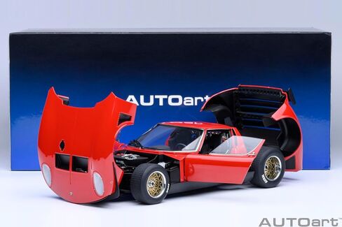 AUTOart 79171 1/18 Lamborghini Miura SVR Jota (Red) Finished Product in Saudi Arabia