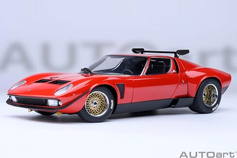AUTOart 79171 1/18 Lamborghini Miura SVR Jota (Red) Finished Product in Saudi Arabia