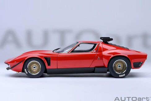 AUTOart 79171 1/18 Lamborghini Miura SVR Jota (Red) Finished Product in Saudi Arabia
