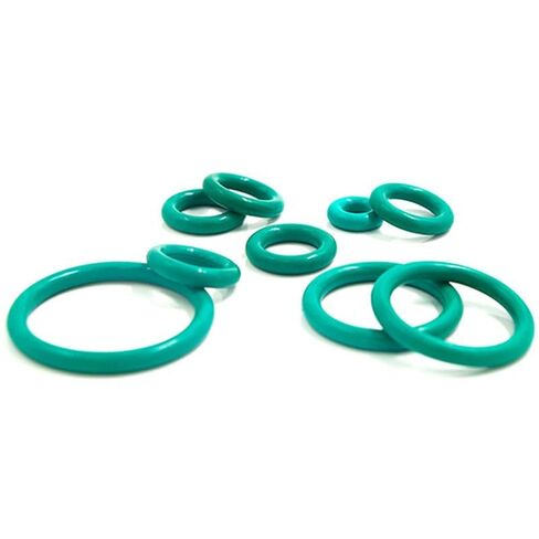 Green FKM O Ring Seal Thickness Oil Gaskets Fuel Washer,Fluorine Rubber O-Rings OD*WD 3.5MM(147x3.5(2pcs)) in Saudi Arabia